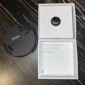 BRAND NEW Oura Ring Black Size 7